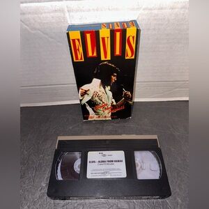 Elvis Aloha from Hawaii VHS/VCR Tape The King Video Cassette Tape